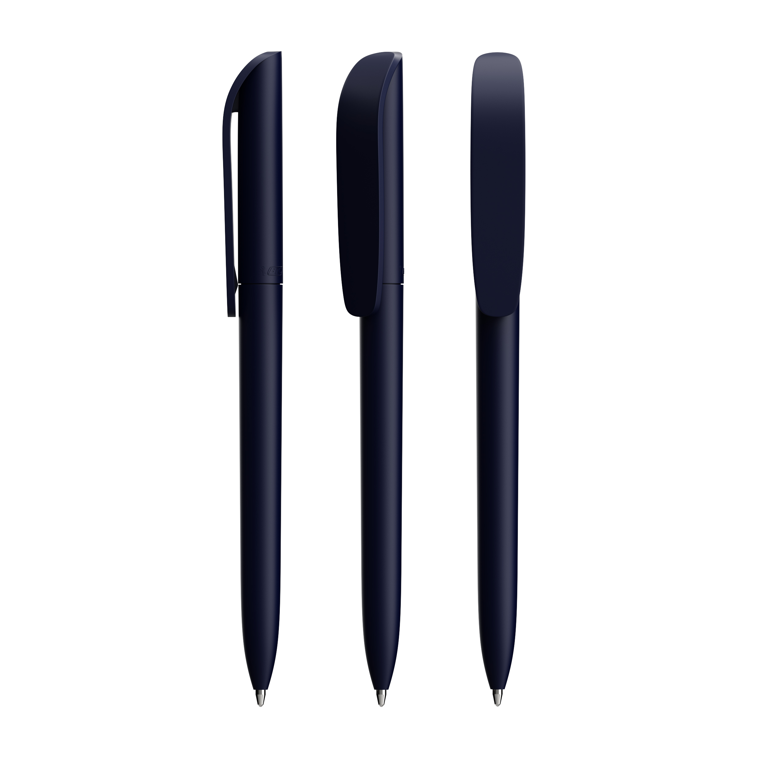 Stylo bille publicitaire BIC® Super Clip Soft Marine douce